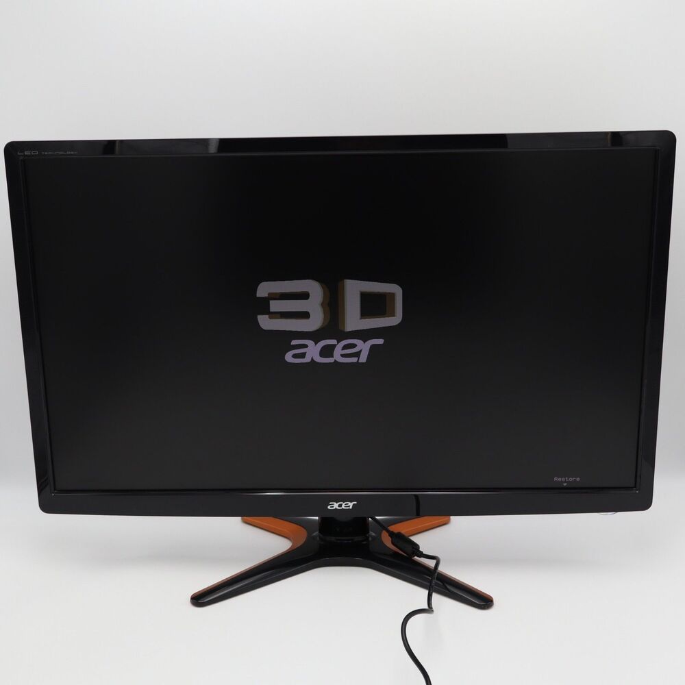 Acer GN246HL 24.0" 1920 x 1080 144 Hz Monitor with Cables - Hdmi Dvi-d vga